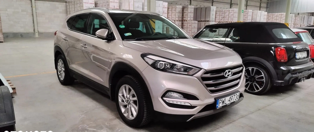 Hyundai Tucson cena 66420 przebieg: 150000, rok produkcji 2016 z Wolsztyn małe 106